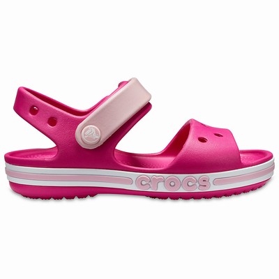 Crocs Çocuk Sandalet | Crocs Bayaband - Pembe, Boyut 17-35